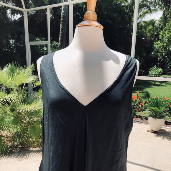 NEW! ❤️ CP SHADES Blanca Dress - Beautiful Layered Boho MIDI - Sz. L - Black NWT - Picture 5 of 12